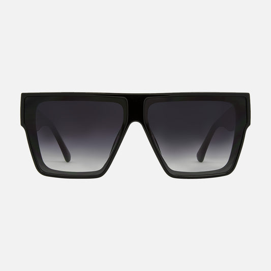 The Saint - Gloss Black Frame with Grey Gradient Lens