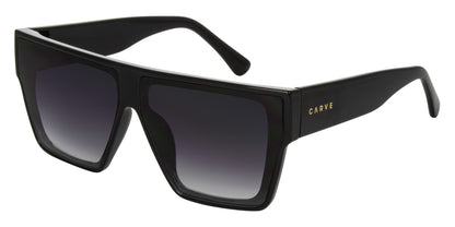The Saint - Gloss Black Frame with Grey Gradient Lens