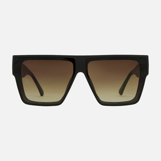 The Saint - Matt Black Frame with Brown Gradient Lens