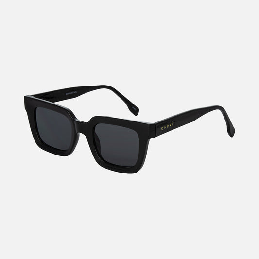 Manhattan - Gloss Black Frame with Grey Lens