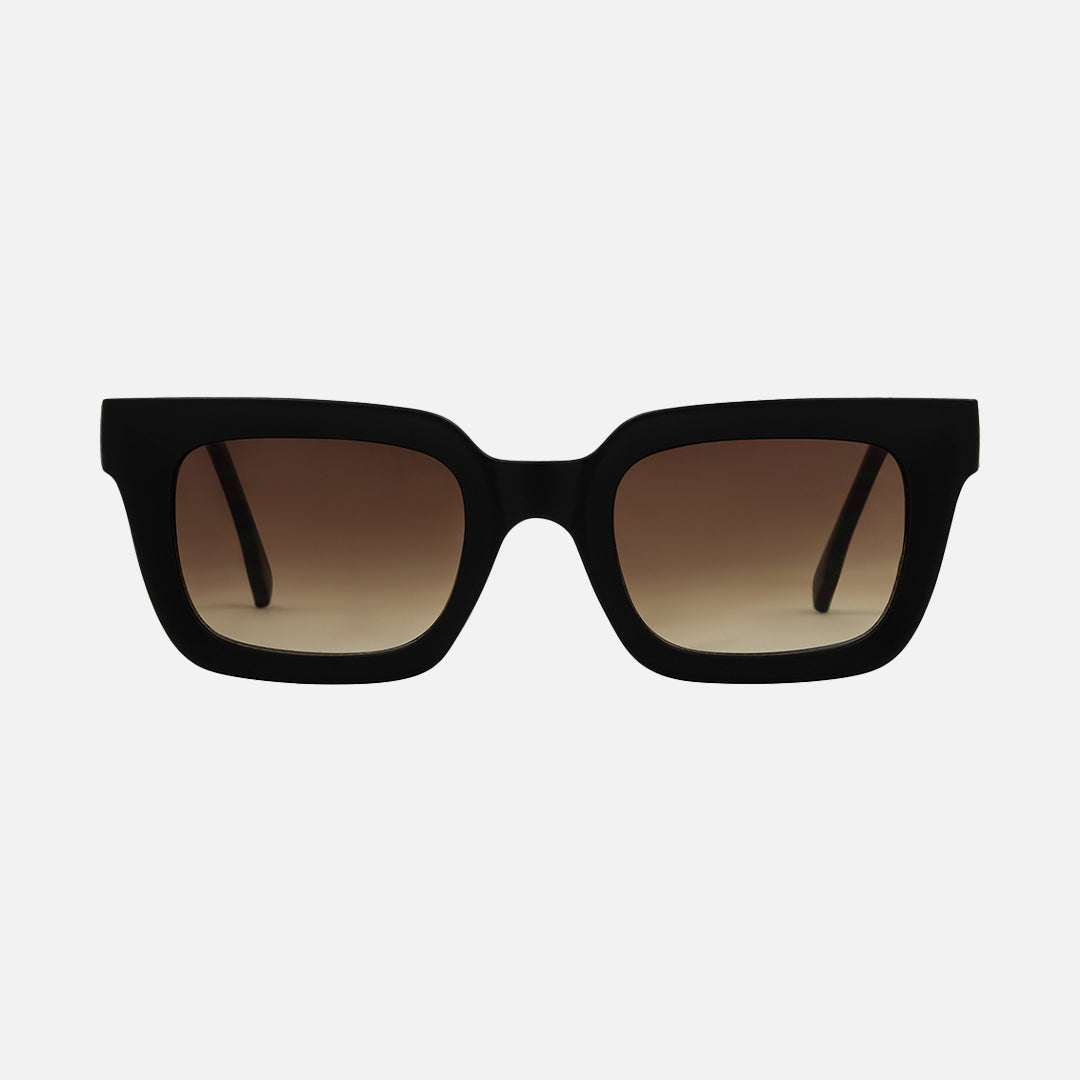 Manhattan - Matt Black Frame with Brown Gradient Lens