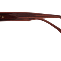 Manhattan - Gloss Crystal Pecan Frame with Brown Gradient Lens