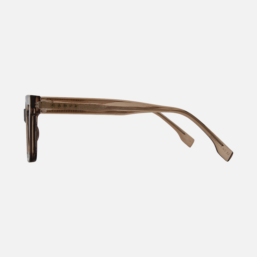 Manhattan - Gloss Crystal Caramel Frame with Brown Gradient Lens