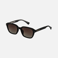 Del Ray - Gloss Black Frame Brown Gradient Polarized Lens