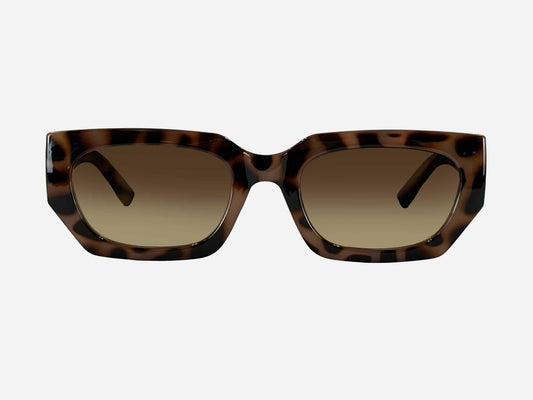 Vinca - Gloss Creamy Tort Frame Gradient Brown Lens