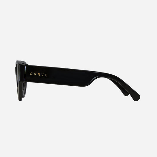 Lulu - Gloss Black with Grey Lens
