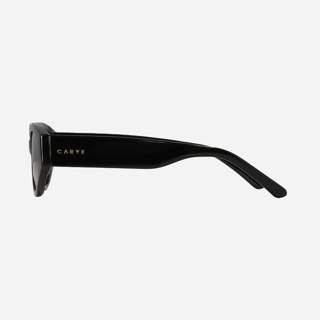 Lola - Gloss Black with Grey Lens