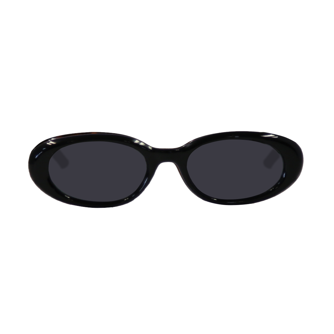 ESME - Gloss Black Frame Grey Lens