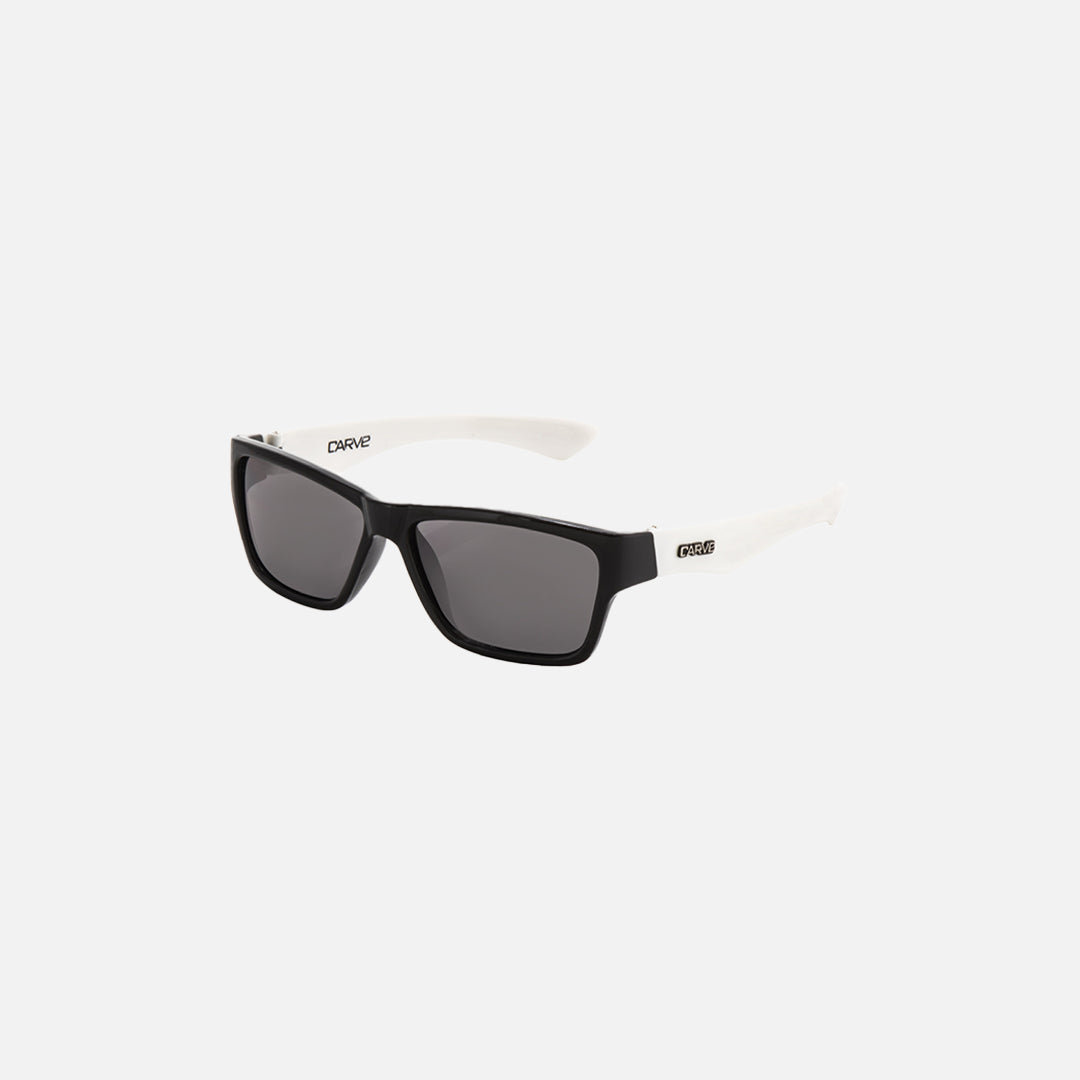 Stinger - Gloss Black / White Frame Sunglasses