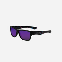 Stinger - Matte Black Grey with Purple Iridium