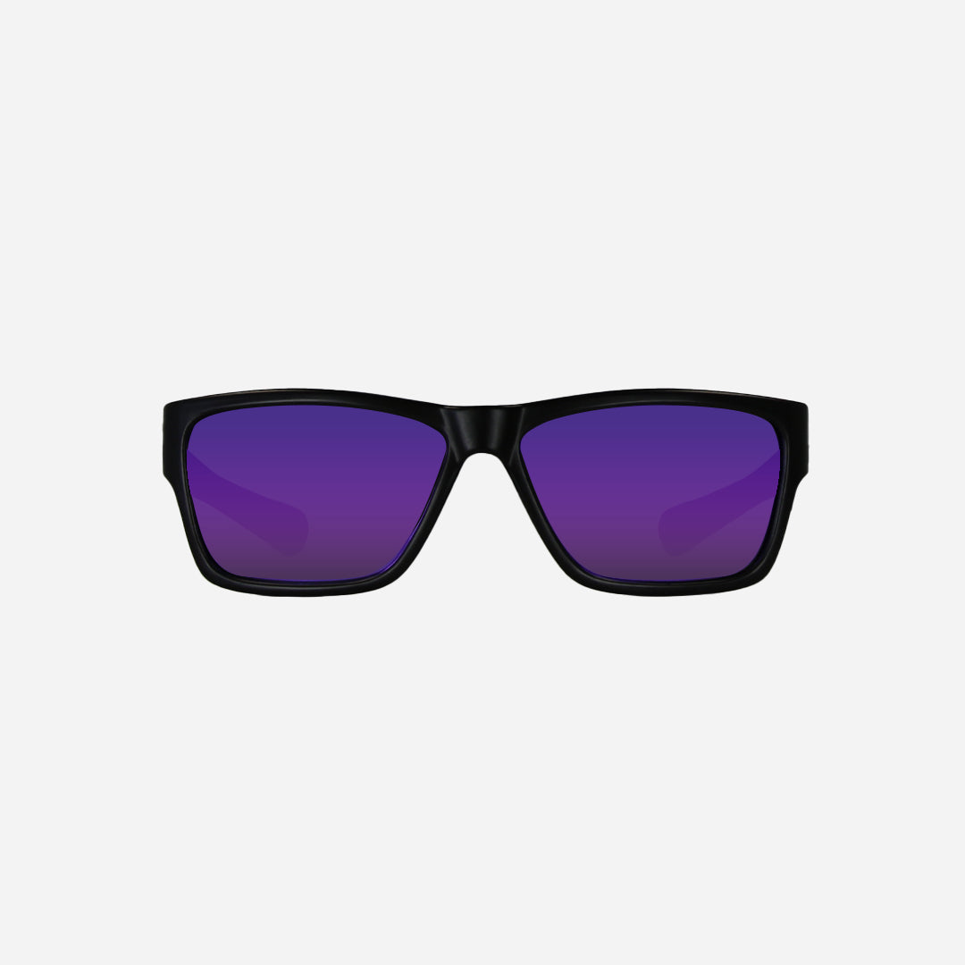 Stinger - Matte Black Grey with Purple Iridium