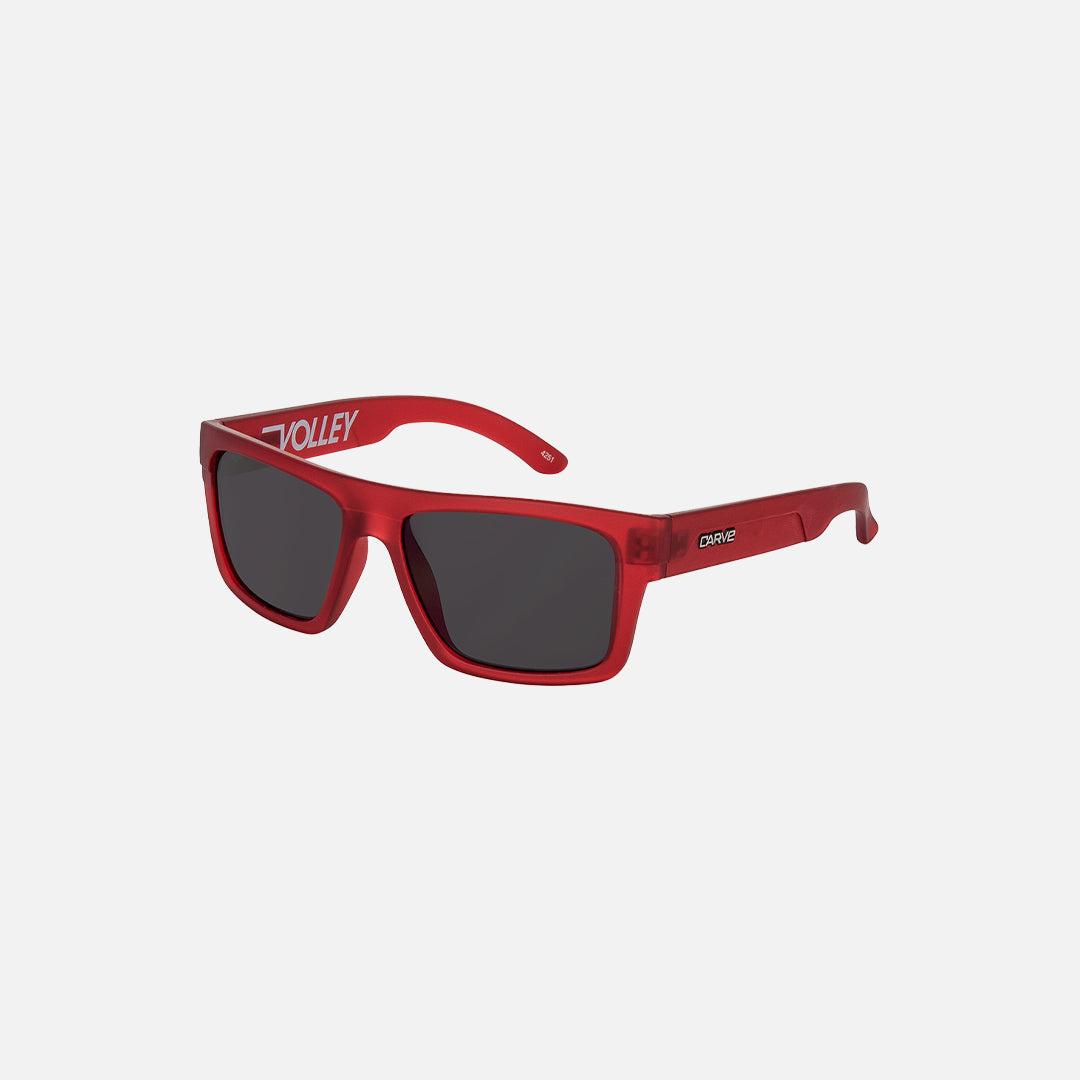 Volley Jr - Translucent Cherry Red Frame Sunglasses