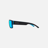 Sublime Jr - Iridium Matt Black / Crystal Blue Frame Sunglasses