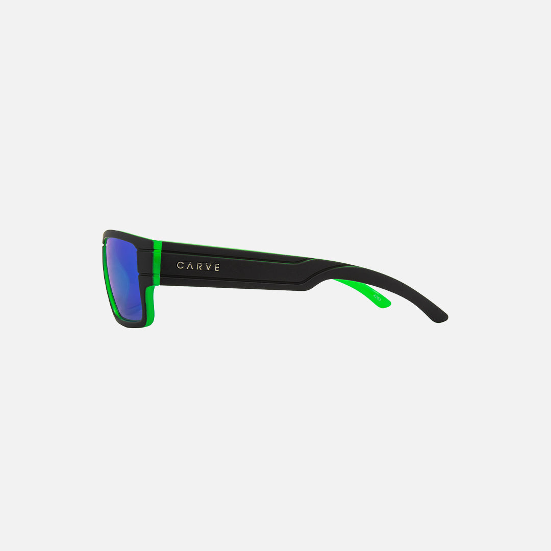 Sublime Jr - Matt Black Lime Frame Grey Lime Iridium Lens