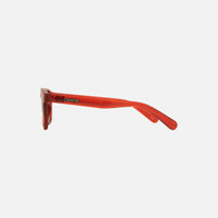 Havana Jr - Gloss Crystal Red Frame Sunglasses