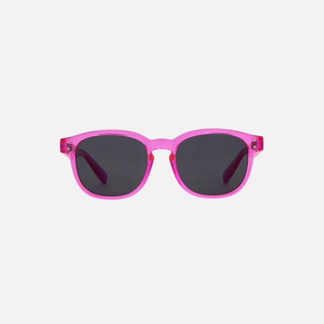 Havana Jr - Crystal Hot Pink Frame Grey Lens Sunglasses