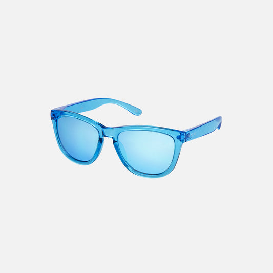 Cali - Crystal Blue Frame with Grey with Blue Iridium Lens