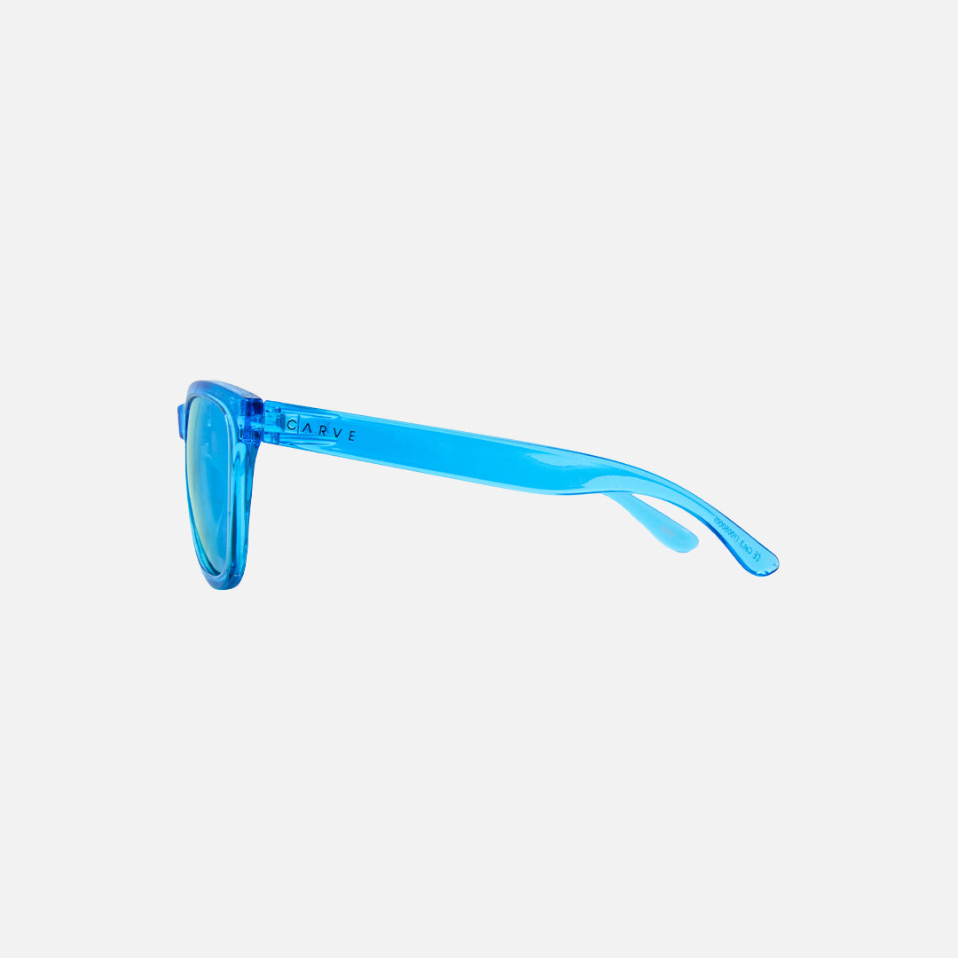 Cali - Crystal Blue Frame with Grey with Blue Iridium Lens