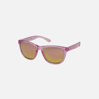 Cali - Crystal Pink Glitter Frame with Grey with Pink Iridium Lens