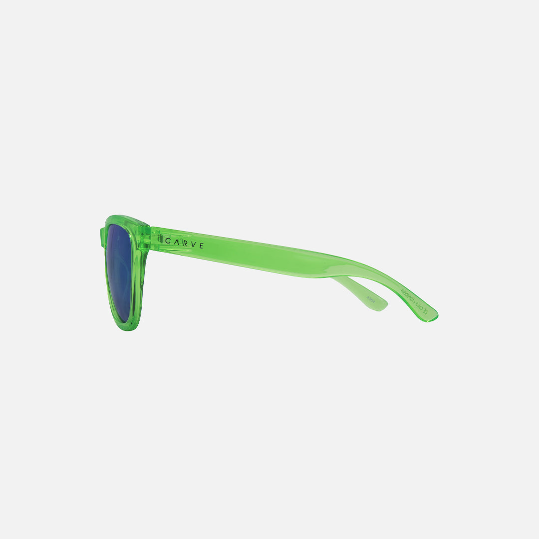 Cali - Crystal Lime Frame with Grey with Blue Green Iridium Lens