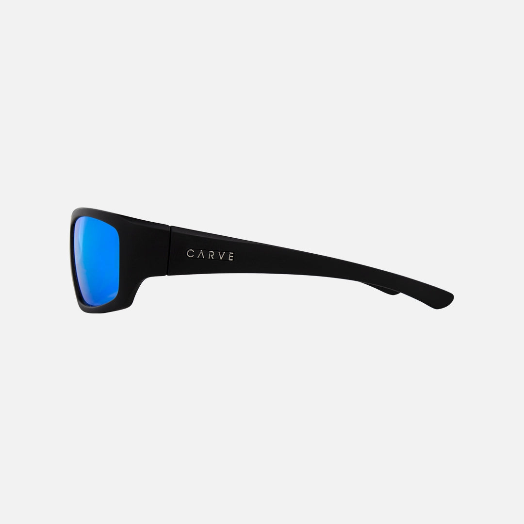 Moray Jr - Matt Black Frame Grey Blue Iridium Lens