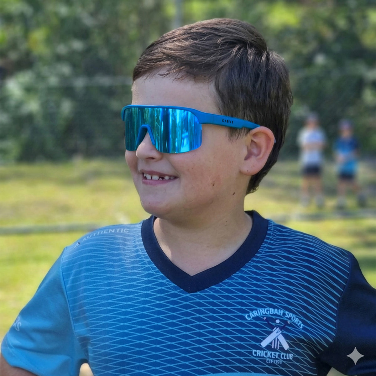Velocity Junior - Gloss Blue Frame Blue Iridium Lens