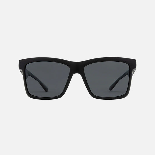 Voyager - Floating Matt Black Frame with Grey Injected Polarized Hydrophobic Lens