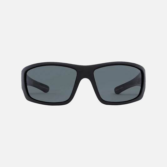 Moray - Floating Matt Black Frame with Grey Injected Polarized Hydrophobic Lens