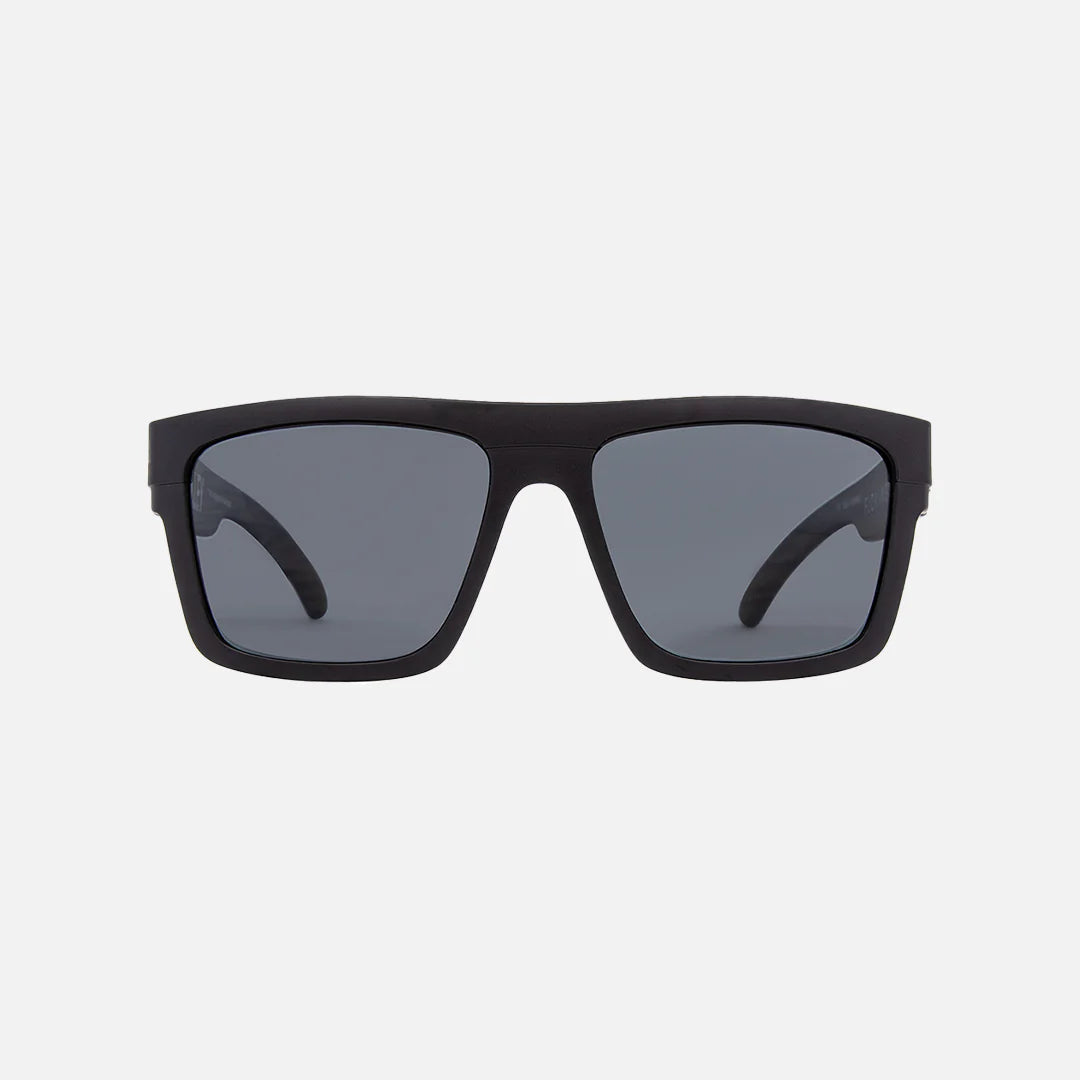 Volley - Floating Matt Black Frame with Grey Injected Polarized Hydrophobic Lens