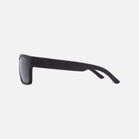 Volley - Floating Matt Black Frame with Grey Injected Polarized Hydrophobic Lens