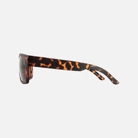 Volley - Floating Matt Tort Frame with Grey Injected Polarized Hydrophobic Lens