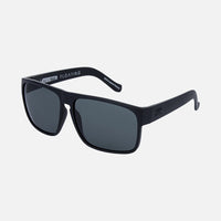 Vendetta - Floating Matt Black Frame with Grey Injected Polarized Hydrophobic Lens