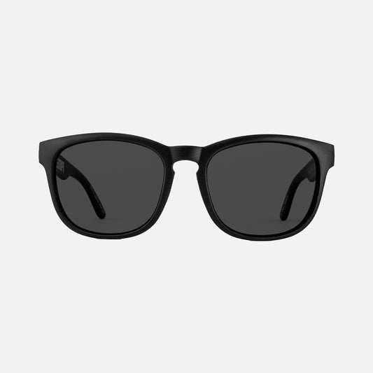 Bohemia - Floating Matt Black Frame with Grey Injected Polarized Hydrophobic Lens