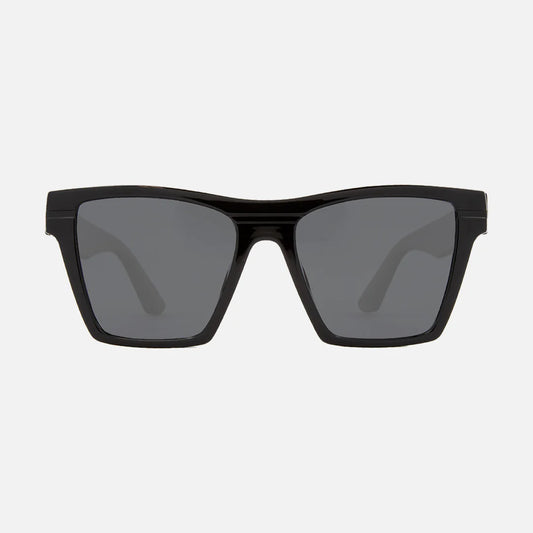 Phoenix - Floating Gloss Black Frame with Grey Injected Polarized Hydrophobic Lens