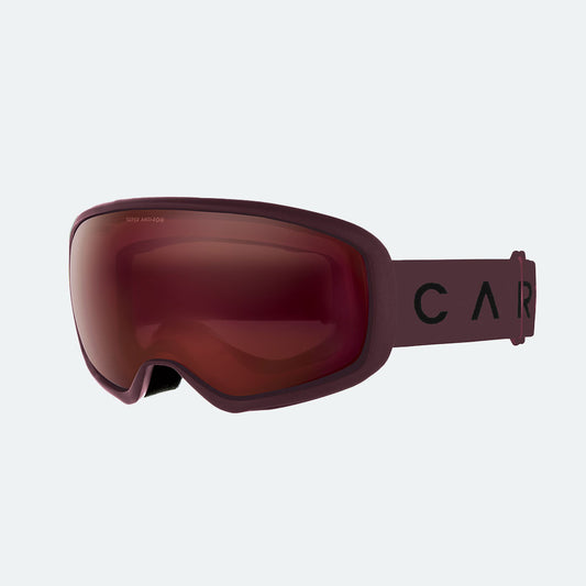 First Tracks - Matt Plum Frame w/Rose Lens