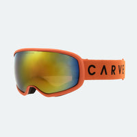 First Tracks - Matt Orange Frame, Orange Lens with Orange Iridium