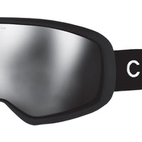 First Tracks - Matt Black Frame, Grey Lens with Silver Mirror