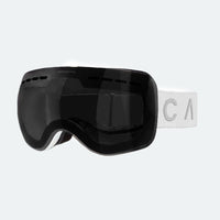 Titanium - Matt White Frame, Grey Lens with Clear Flash Coating