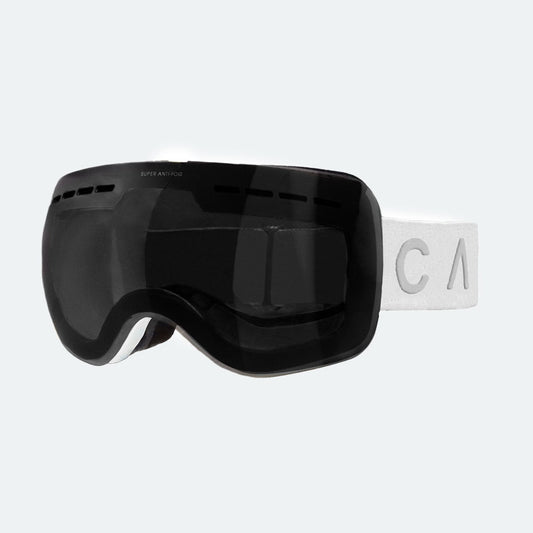 Titanium - Matt White Frame, Grey Lens with Clear Flash Coating