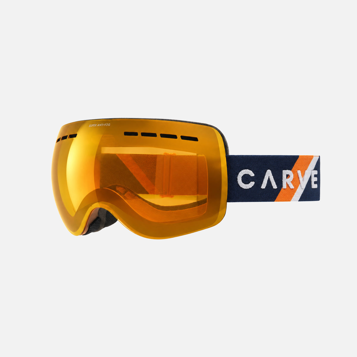 Titanium - Matt Orange Frame, Orange Lens with Red Iridium