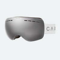 Titanium - Matt White Frame, Grey Lens with Silver Mirror