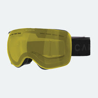 Titanium - Matt Black Frame, Yellow Lens with Clear Flash