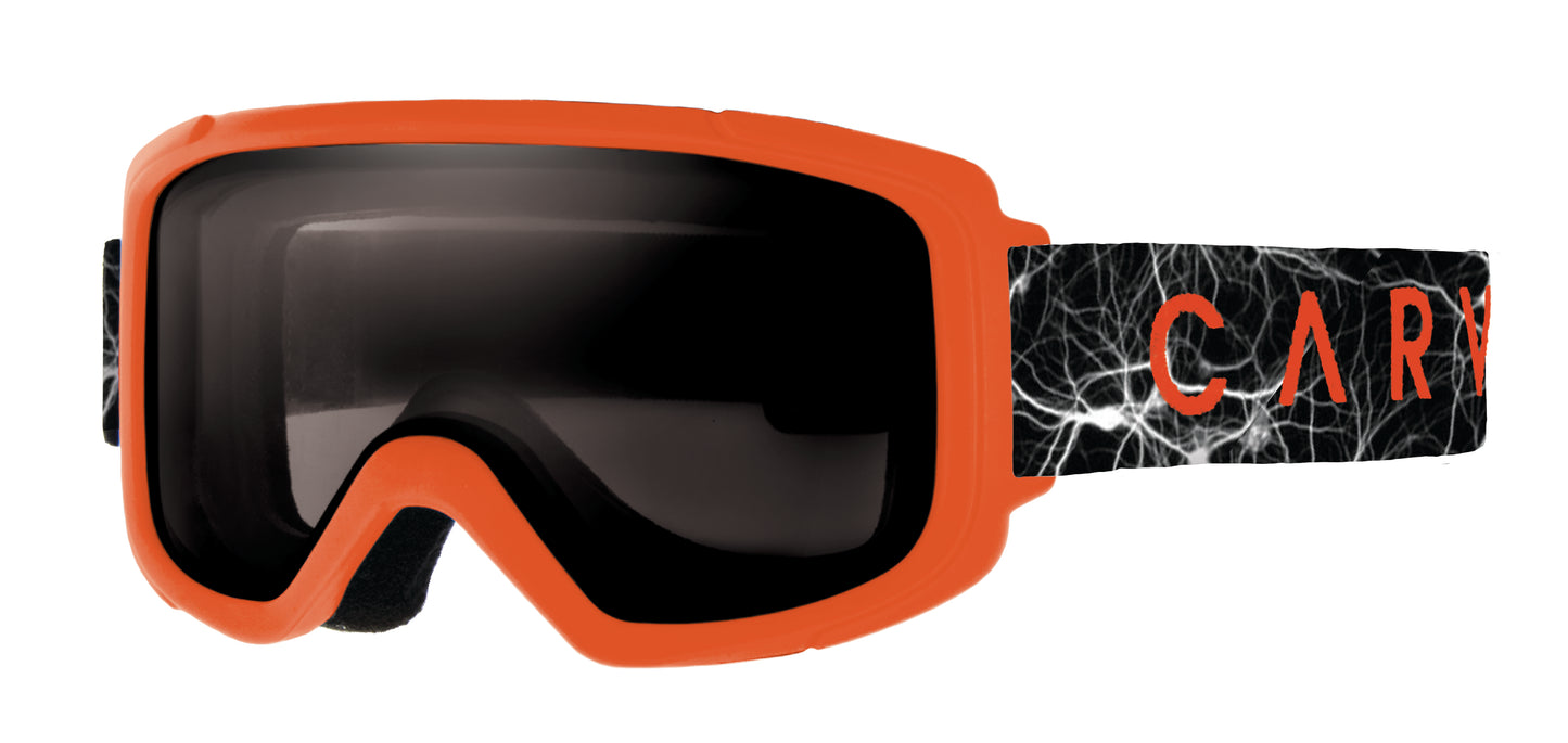 Glide - Matt Orange Frame with Grey Lens