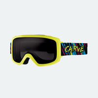 Glide - Matt Fluro Yellow Frame with Grey Lens