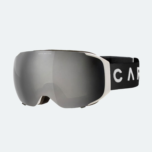 The Boss - Matt White Frame, Grey Lens with Sliver Iridium & Yellow Lens with Clear Flash Coating
