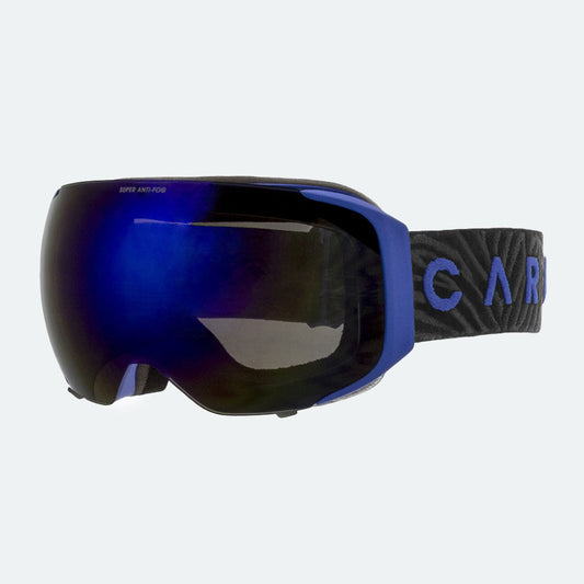 The Boss - Matt Blue Frame, Grey Lens with Blue Iridium & Yellow Lens with Clear Flash Coating