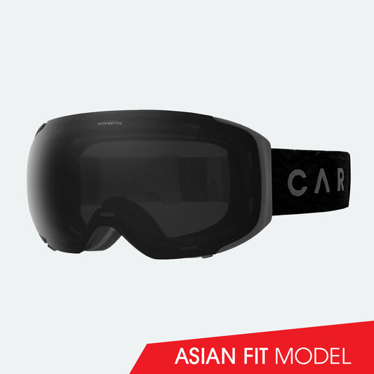 The Boss - Asian Fit Matt Black Frame, Grey Lens & Yellow Lens with Clear Flash Coating
