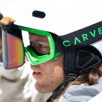 Summit - Matt Green Frame, Grey Lens with Green Iridium & Yellow Lens with Clear Flash Coating