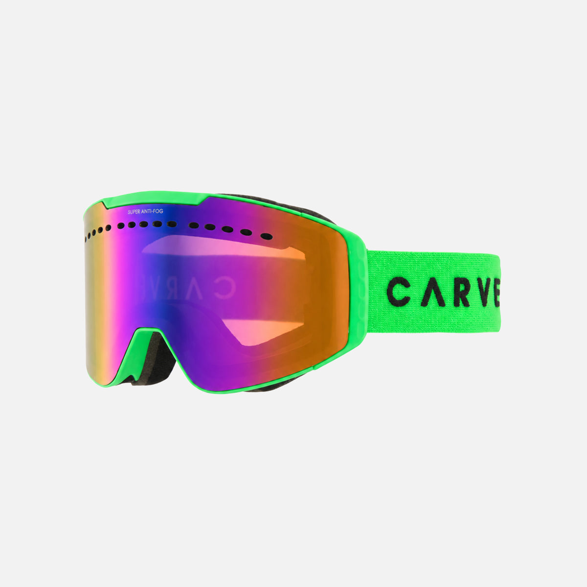 White Out - Matt Green Frame, Orange Lens with Green Iridium