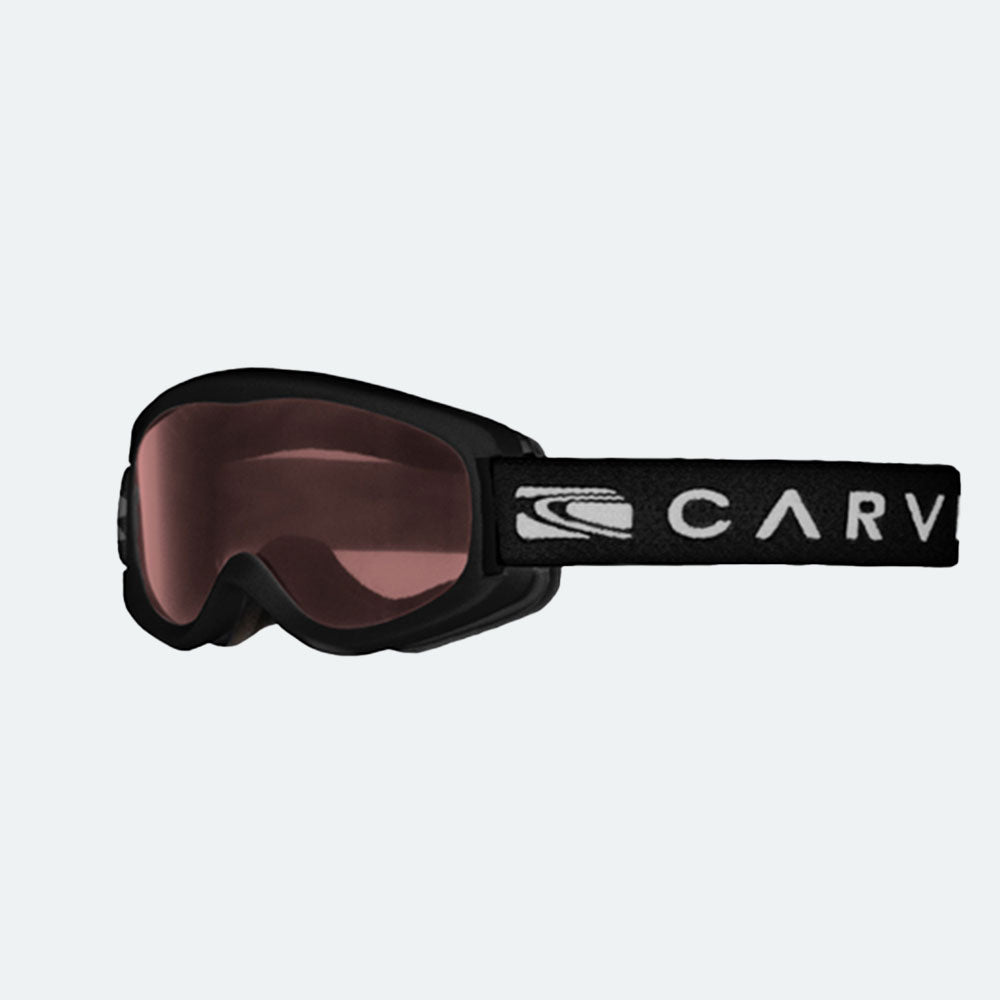 Magic Carpet - Matt Black with Rose Lens
